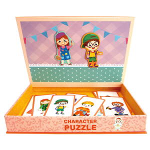 Magnetické puzzle, postavičky