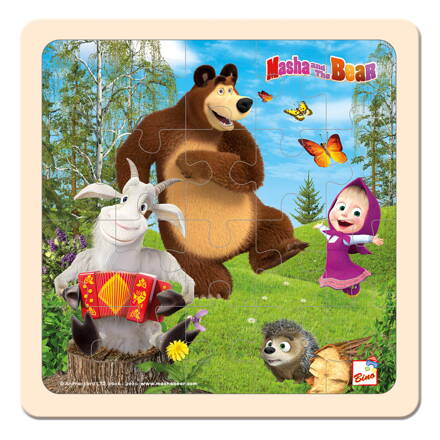 Máša a Medvěd puzzle 20x20cm