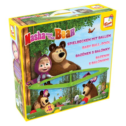 Máša a Medvěd - Bazének s balónky