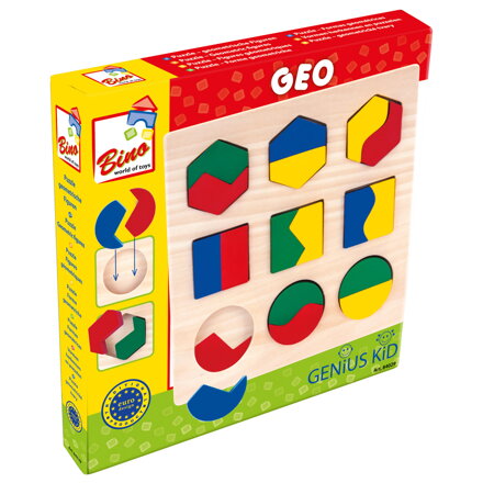 Puzzle - geometrické tvary Puzzle - geometrické tvary