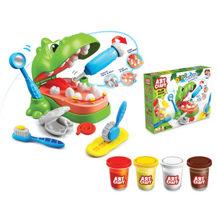 Modelovací sada, zubař, dinosaurus